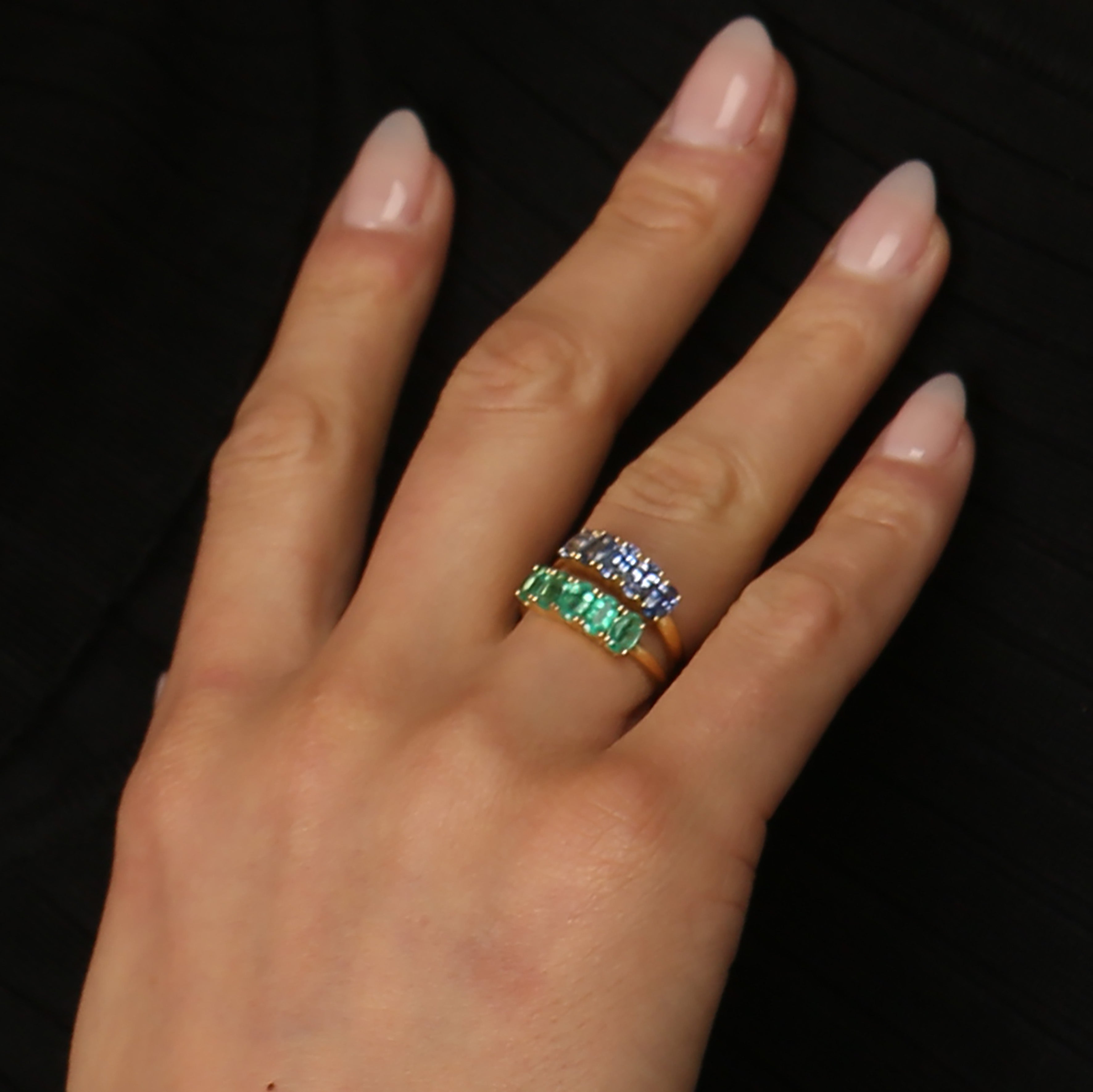Dumom 5 Ring - Emerald
