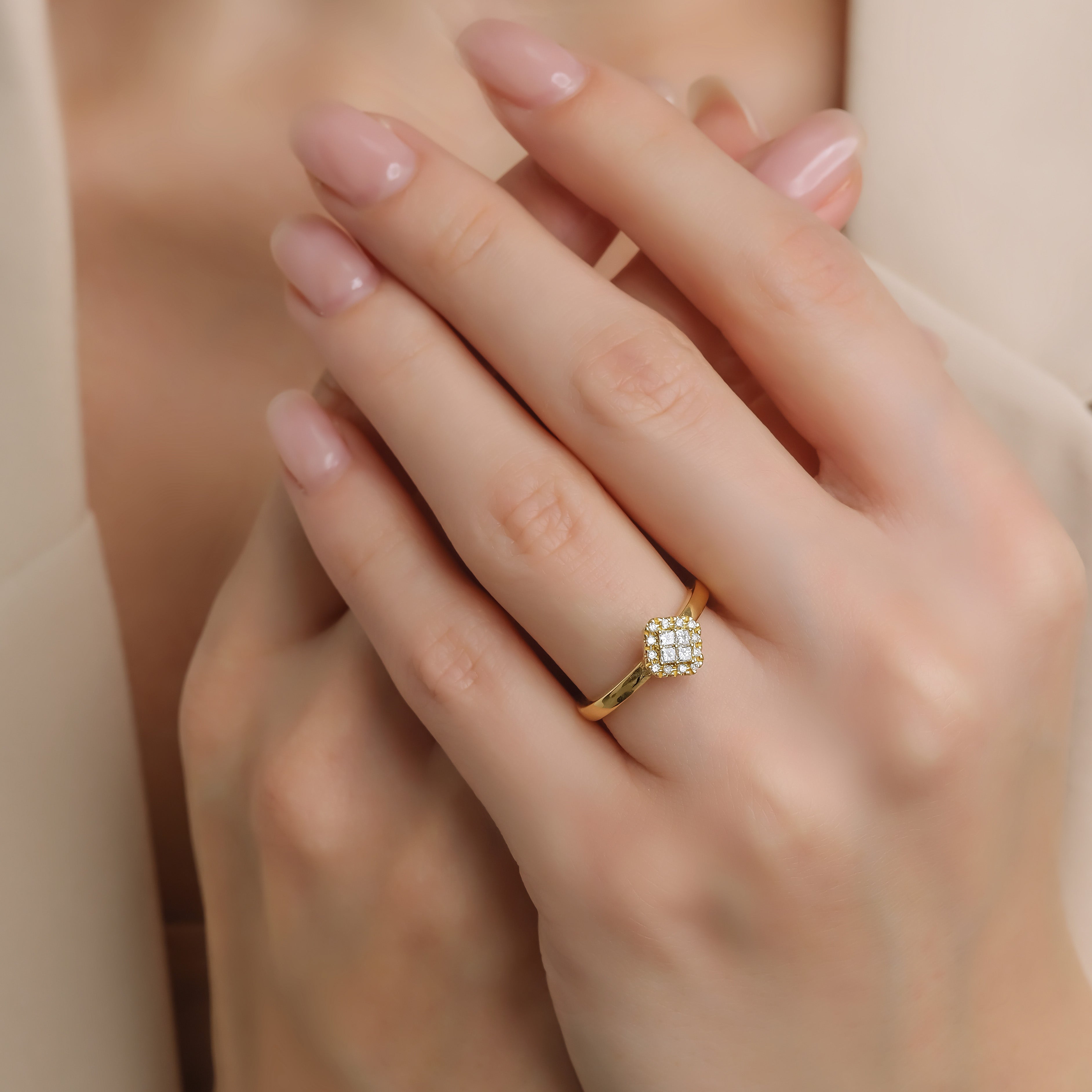 Fortuna Ring - Diamonds