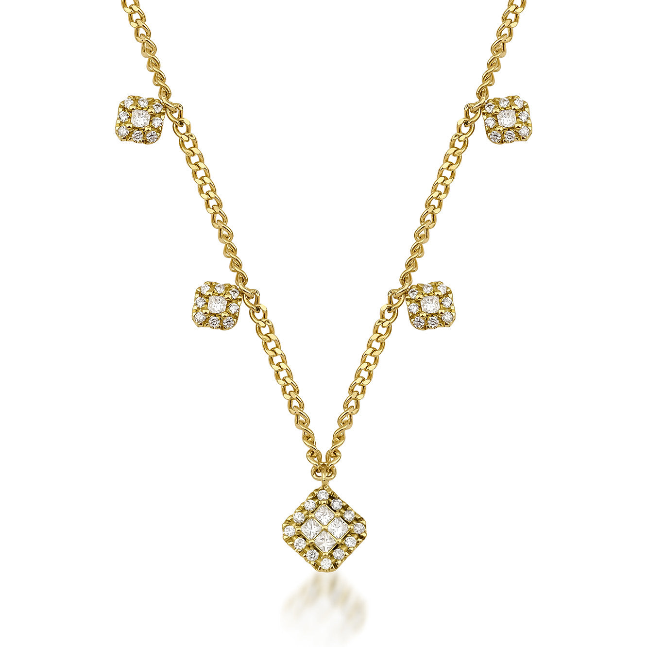 Fortuna 5in1 Diamond Necklace