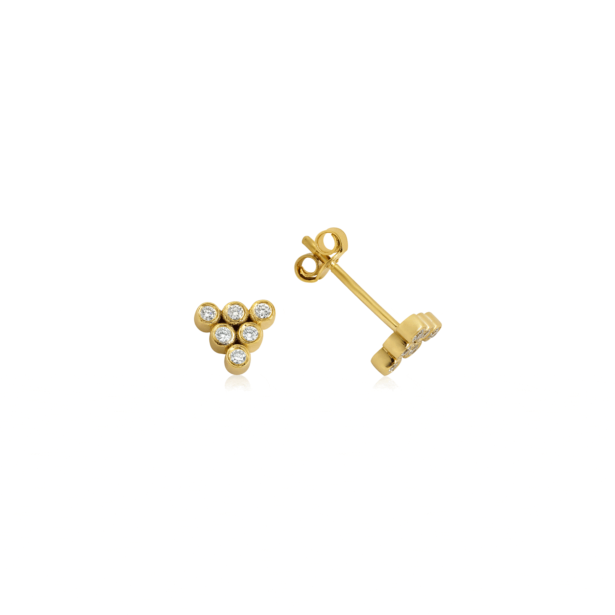 Mara Diamond Earrings - Nilufer Fine Jewellery