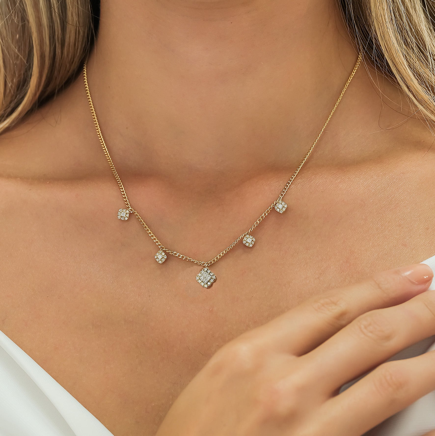 Fortuna 5in1 Diamond Necklace