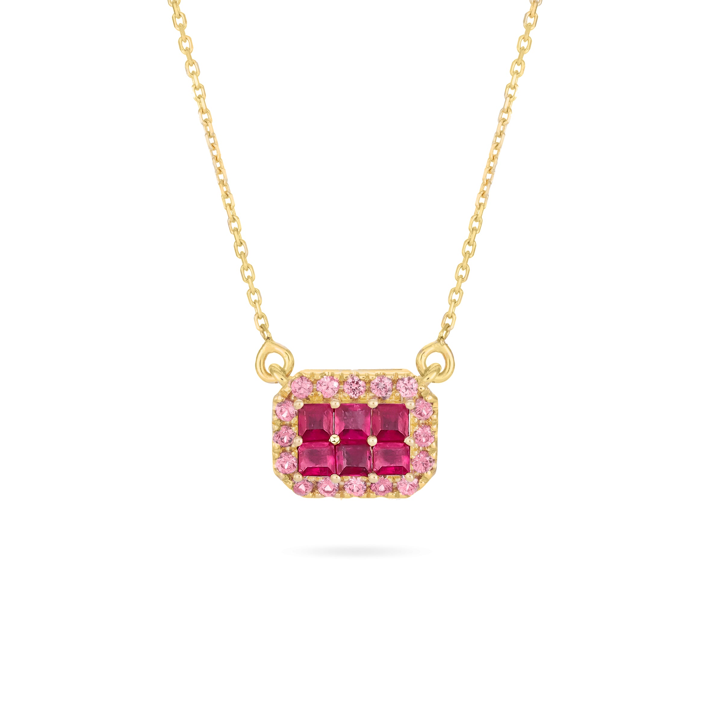 Fortuna Belle Necklace - Ruby