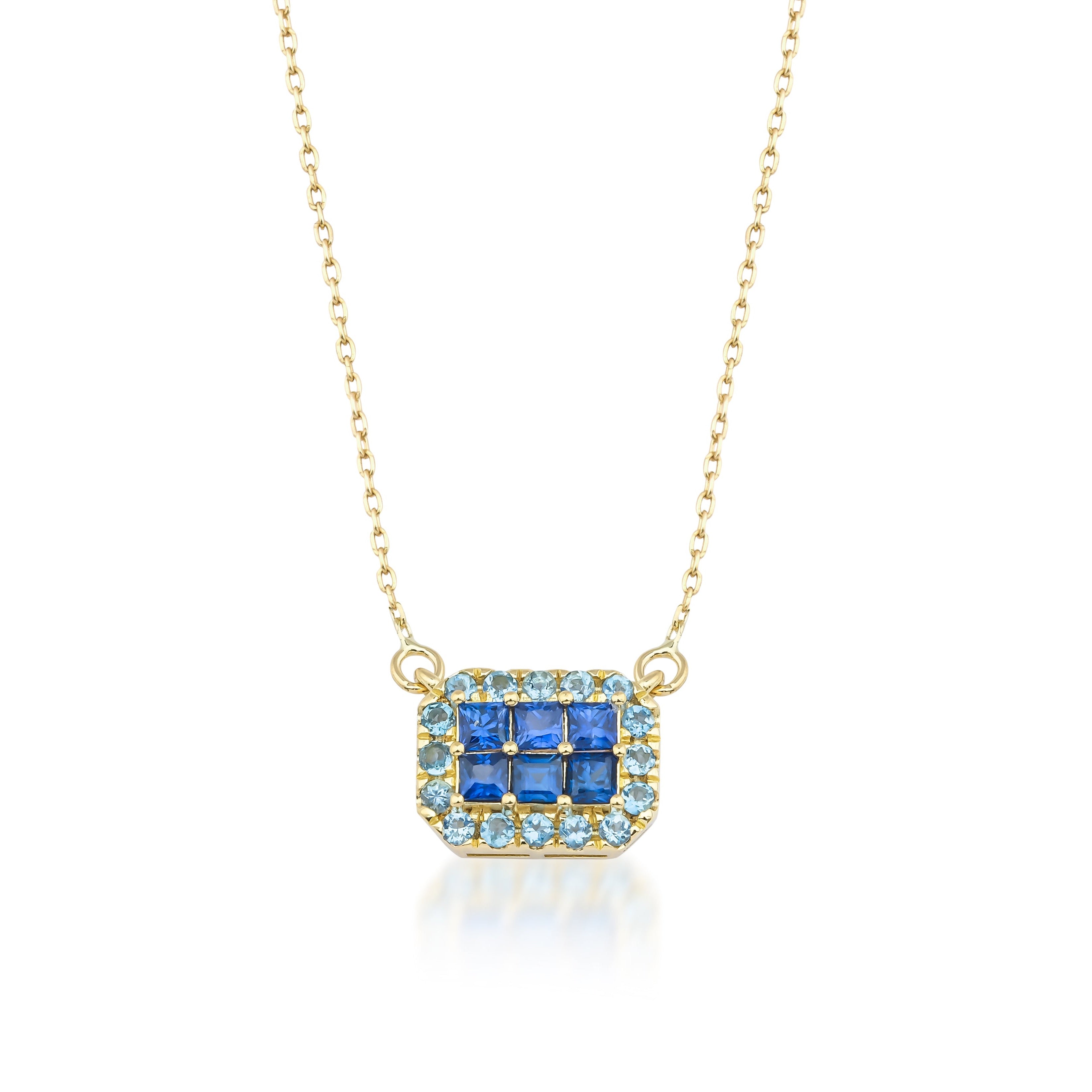 Fortuna Belle Necklace - Azul