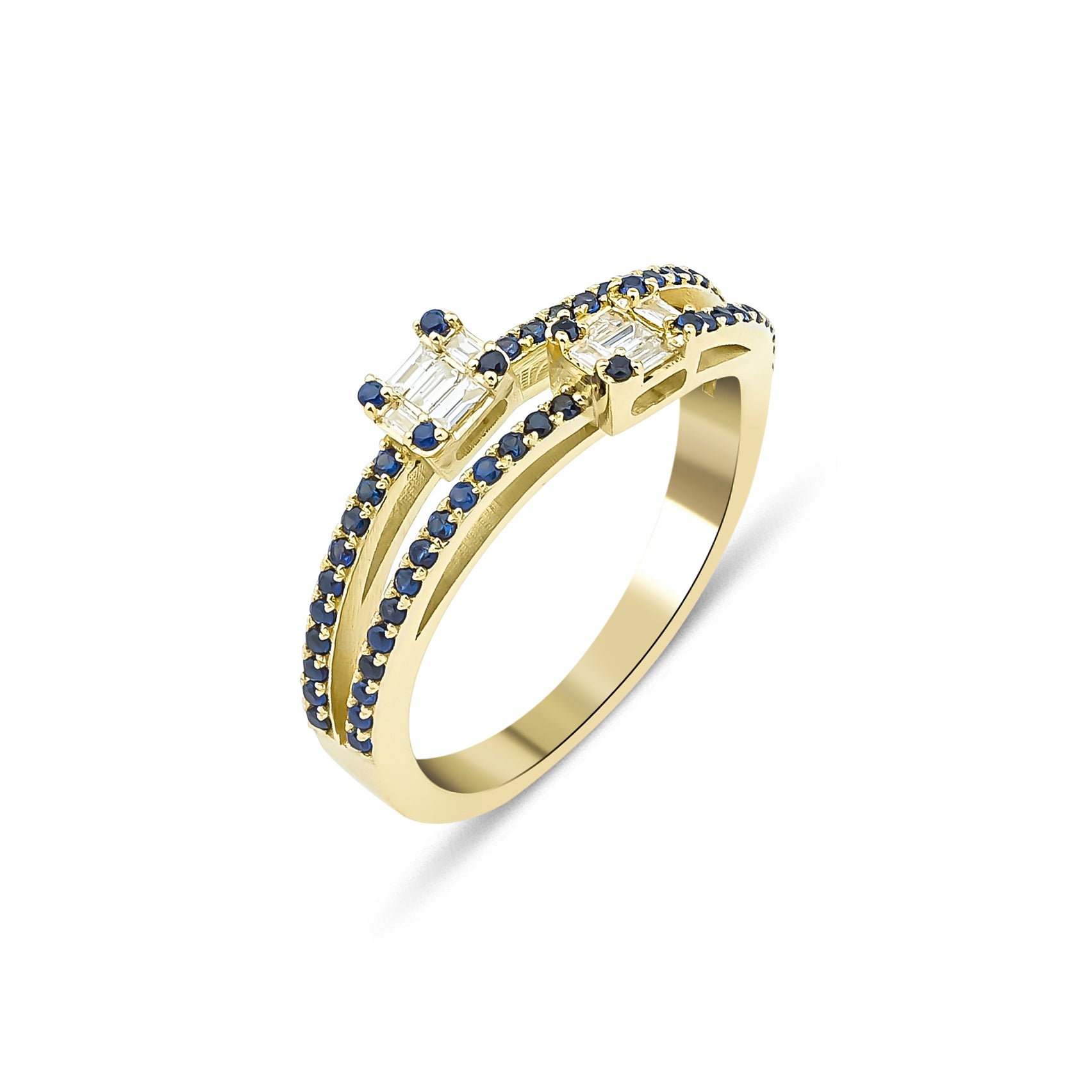 GFG Jewellery - Mirage Duality Ring - Sapphires