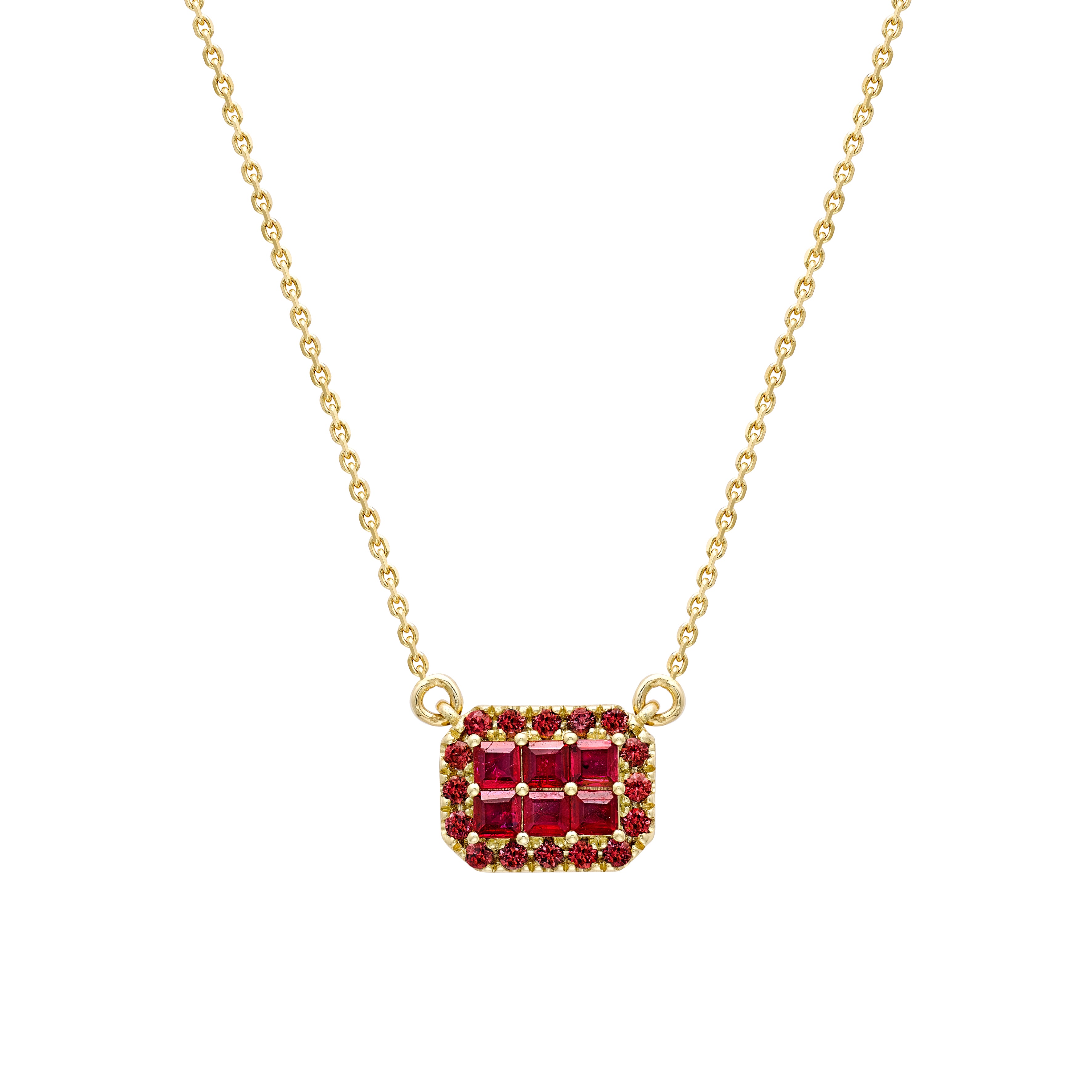 Fortuna Belle Necklace - Rouge