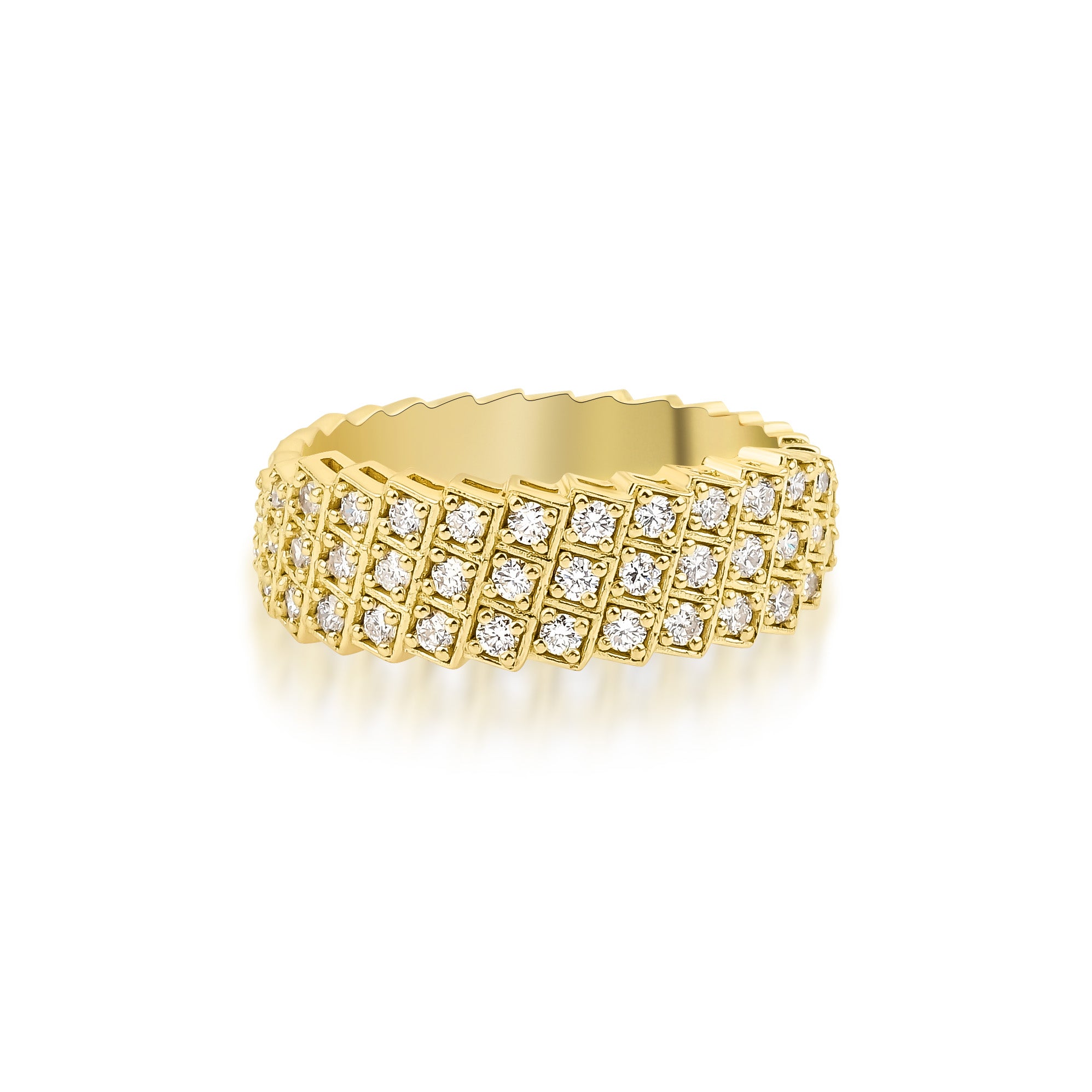 Rhea Trio Diamond Ring - Nilüfer Fine Jewellery