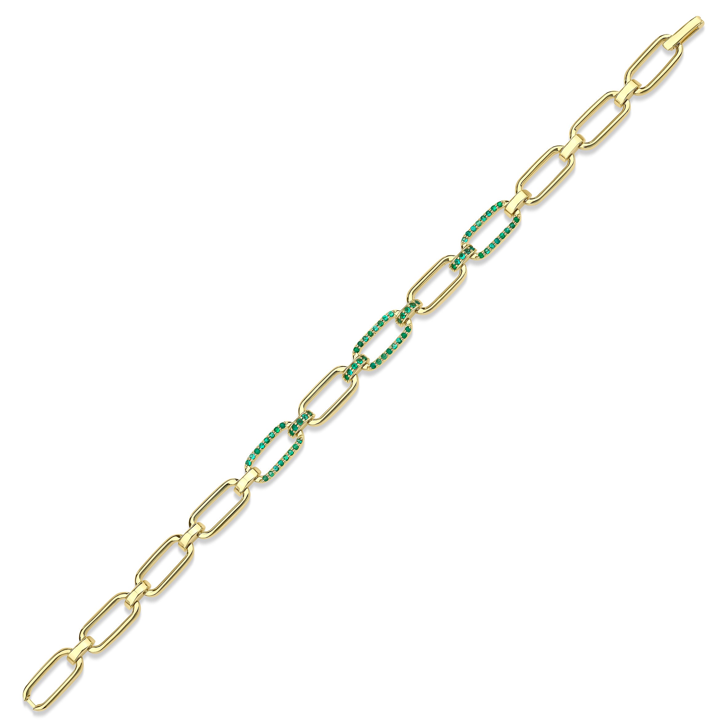 Ekta Bracelet - Emeralds