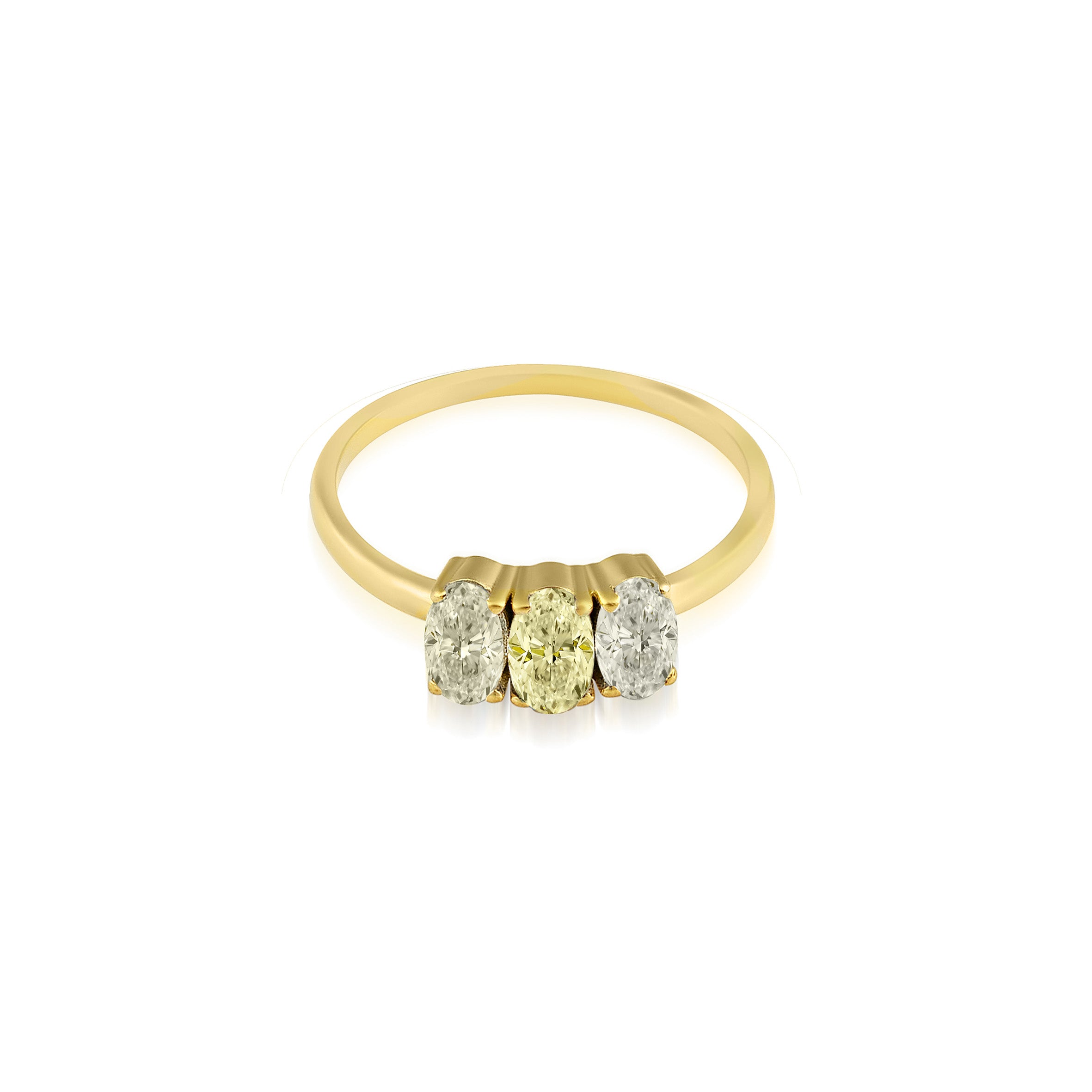 GFG Jewellery Dumom Fancy Colour Diamond Ring