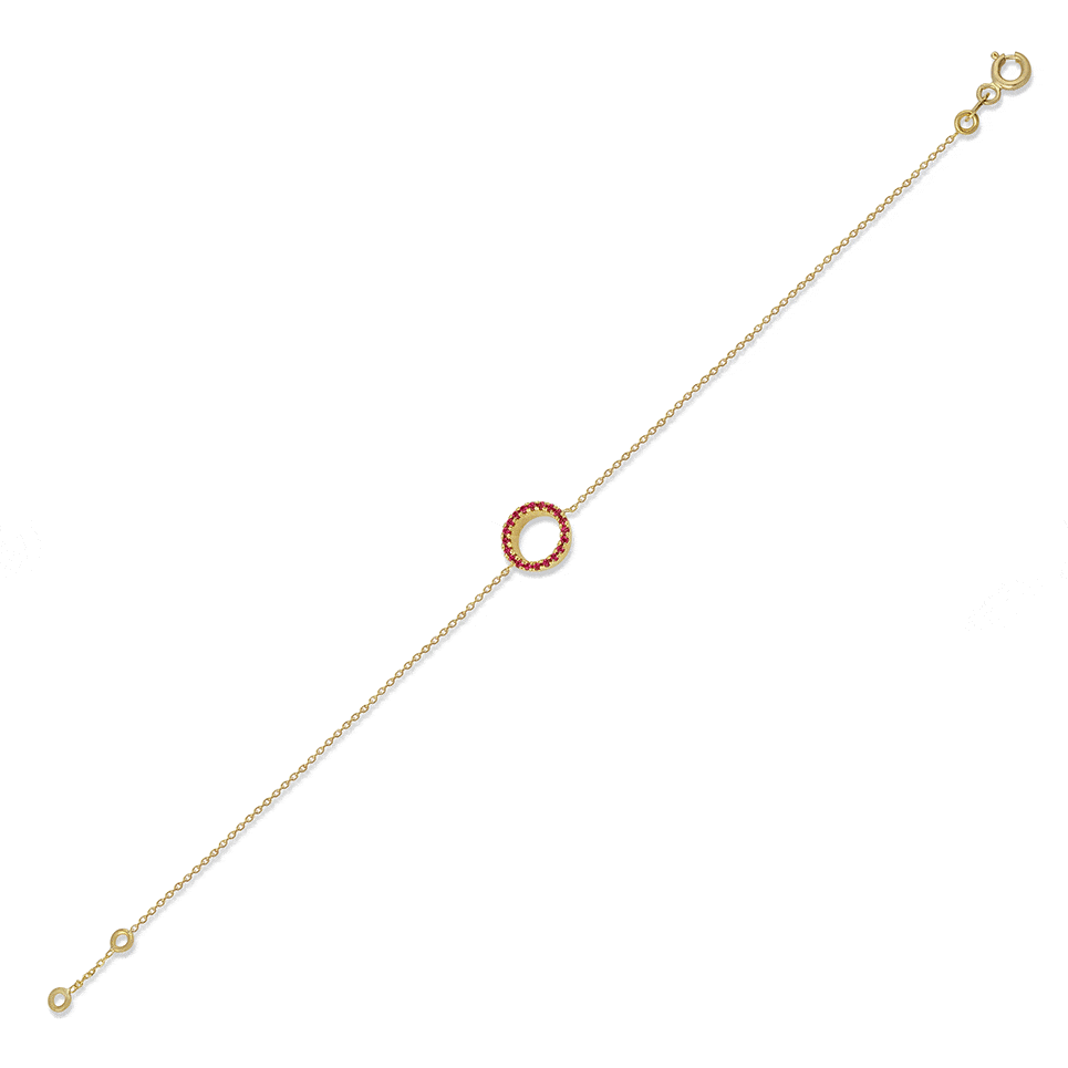 GFG Jewellery Bracelet Claire Bracelet - Ruby