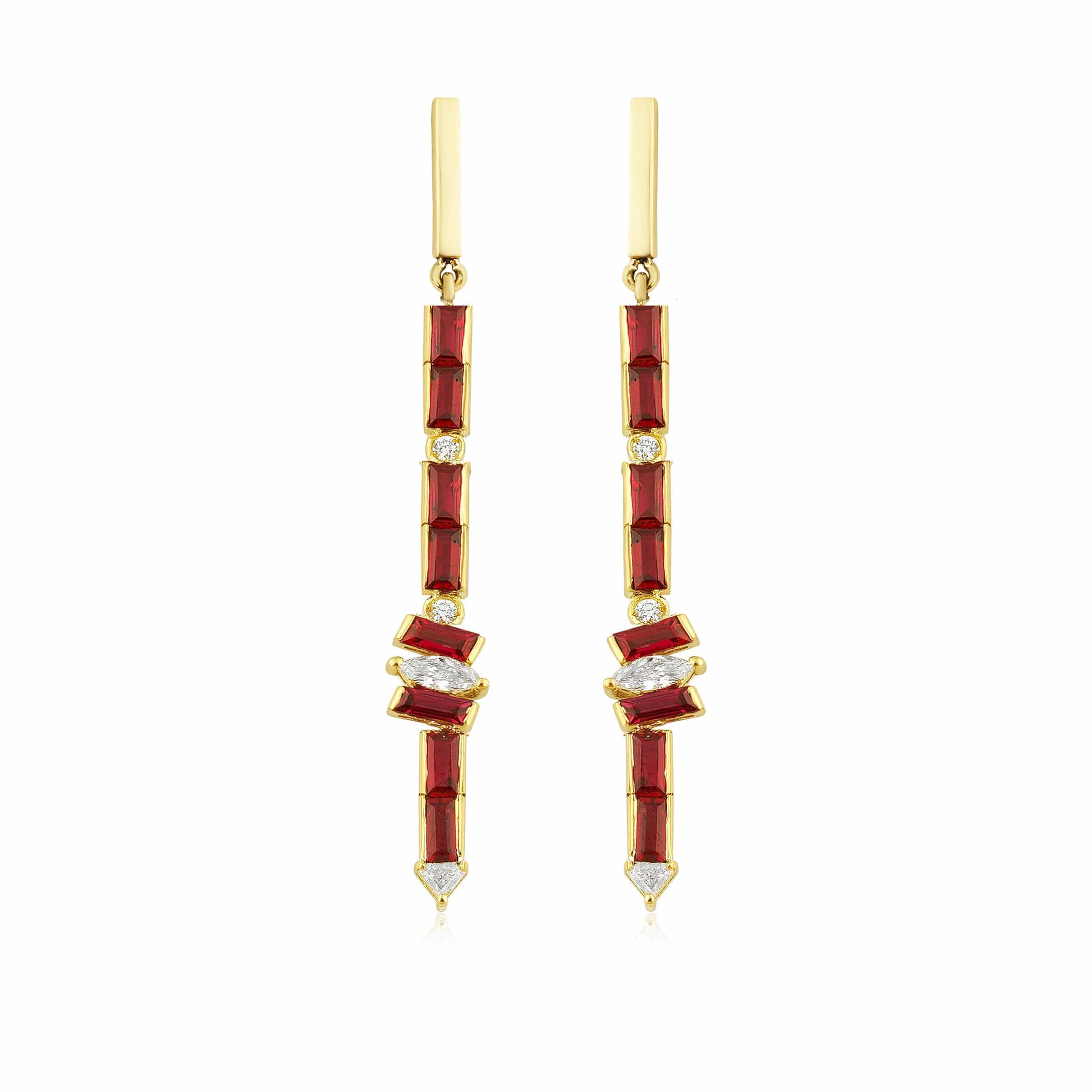 GFG Jewellery Earrings Artisia Ruby Earrings