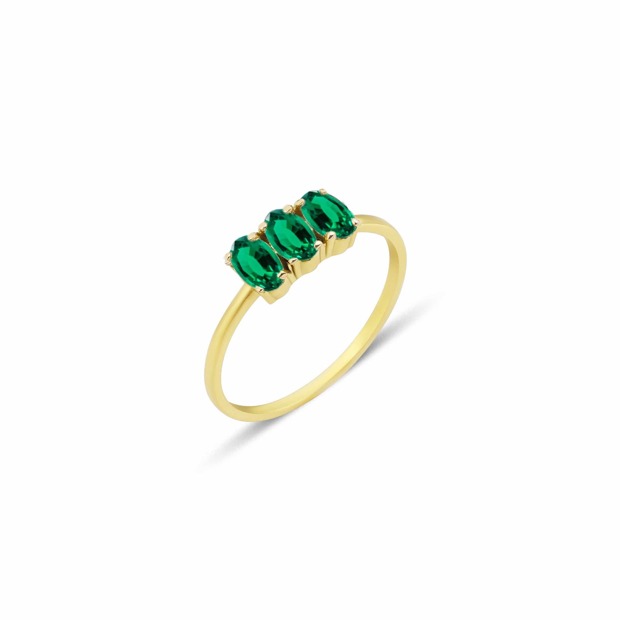 GFG Jewellery Rings Dumom Emerald Ring